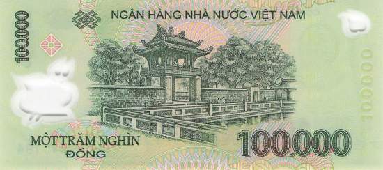 Vietnam p122s 100000 Dong 2023